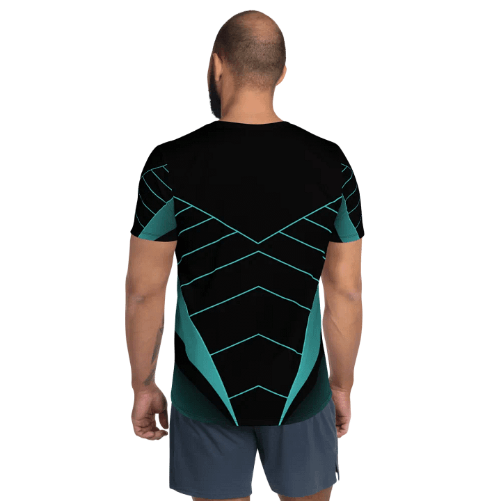 Futuristic Avatar All-Over Athletic Tee product image (2)