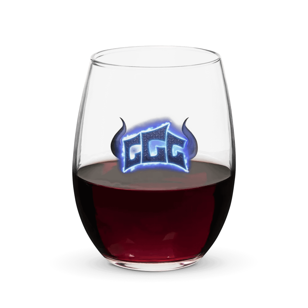 GGG Fire Logo Wine Glass product image (5)