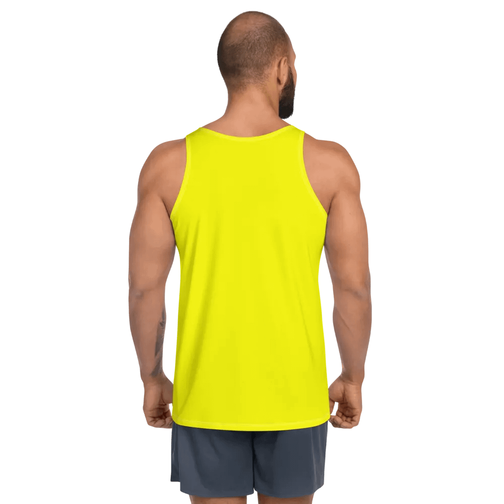 Plain Color Yellow Tank Top product image (4)