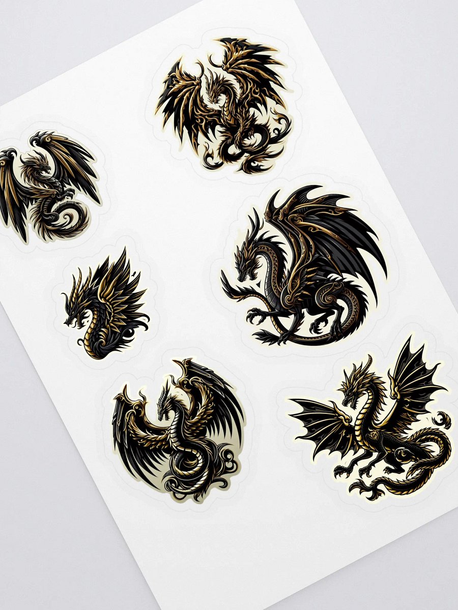 Dragon Delight Kiss Cut Sticker Sheet product image (1)