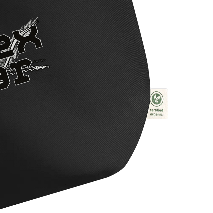 Black HApex Gear White Logo - Organic Cotton Tote product image (2)