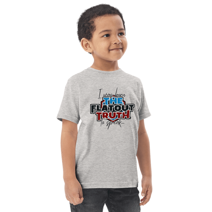 The Flat Out Truth Toddler Jersey Tee product image (6)