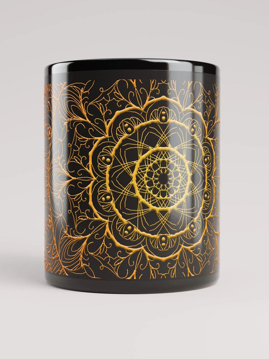 Golden Mandala Elegance Mug product image (6)