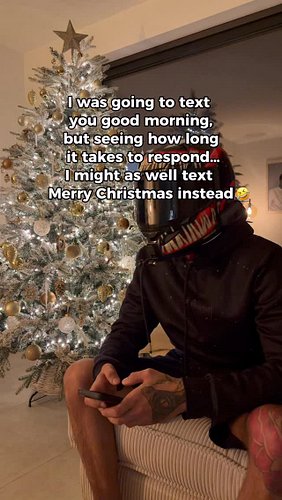 Merry christmas 😂 #biker #bikers #bikelife #merrychristmas #funny #fyp