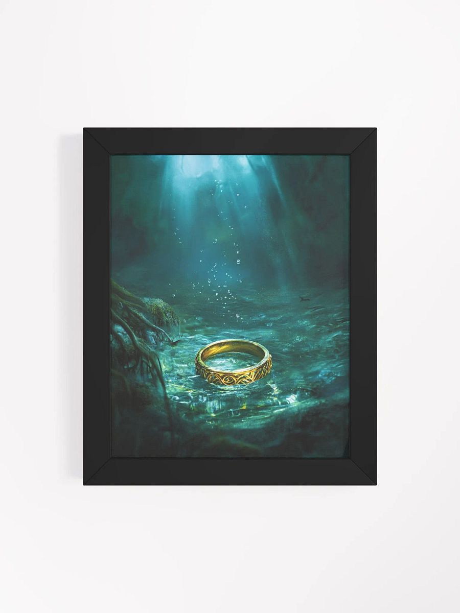 Drowned Treasure Dive - Framed High-Quality Matte Poster product image (78)