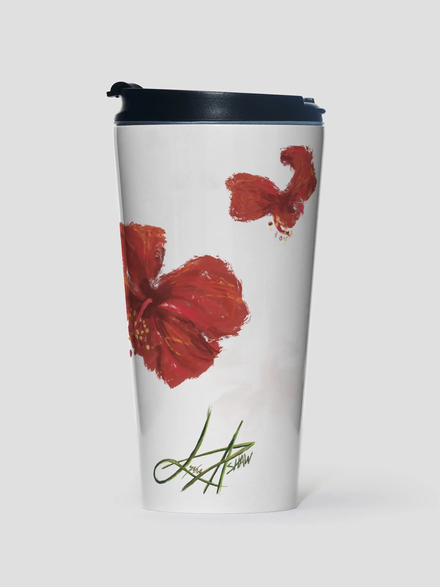 Stainless Steel Travel Mug con Flores product image (1)