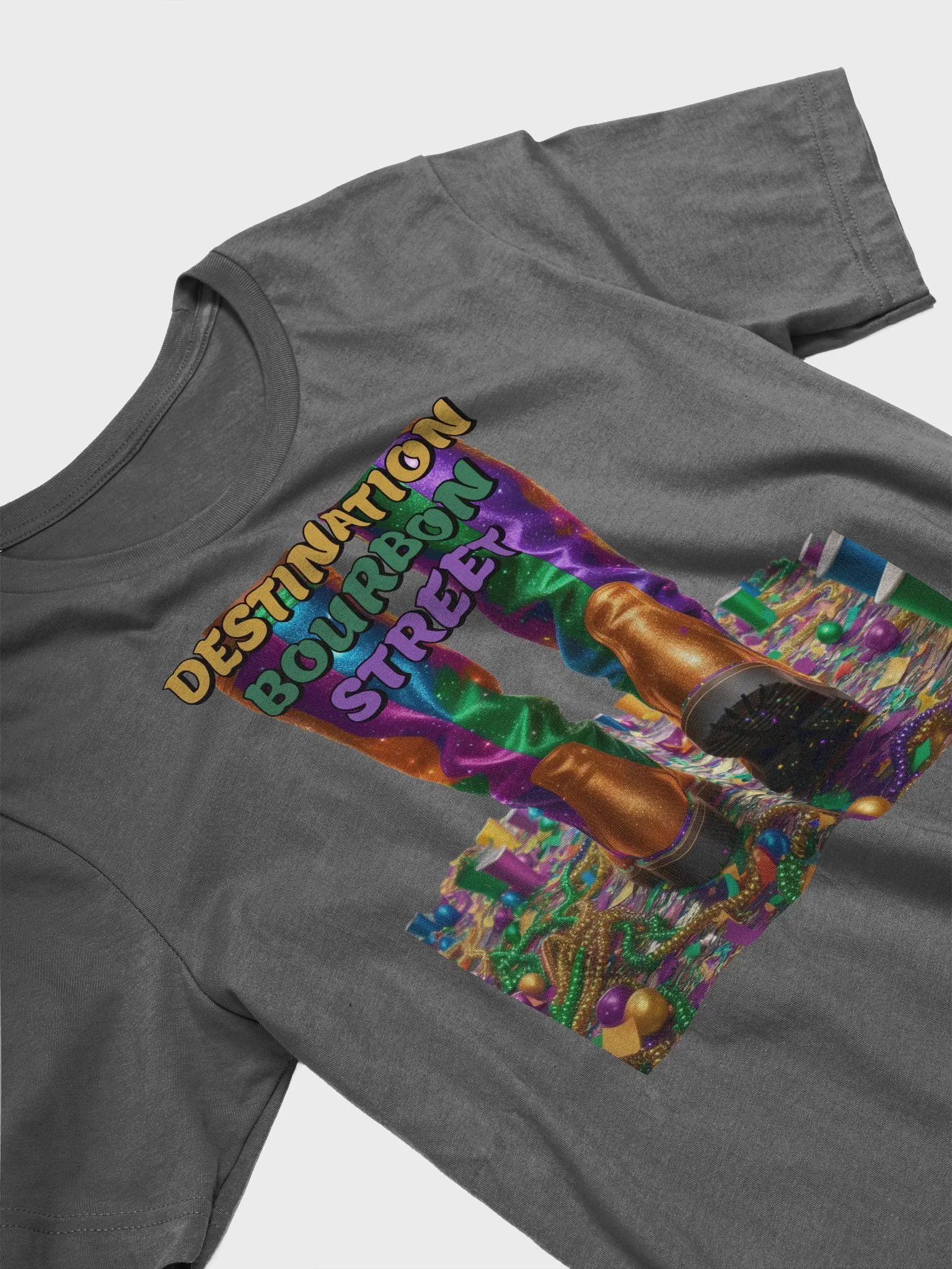 Destination Bourbon Street - Funny Mardi Gras T-shirt product image (4)