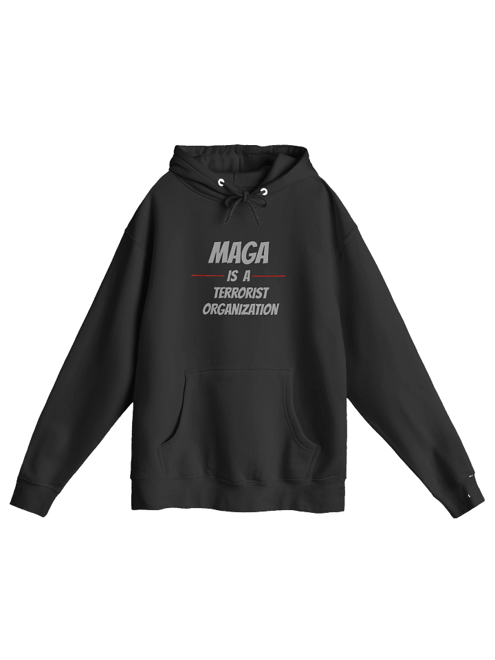 MAGA is a Terrorist Bold Statement Premium Hoodie product image (4)
