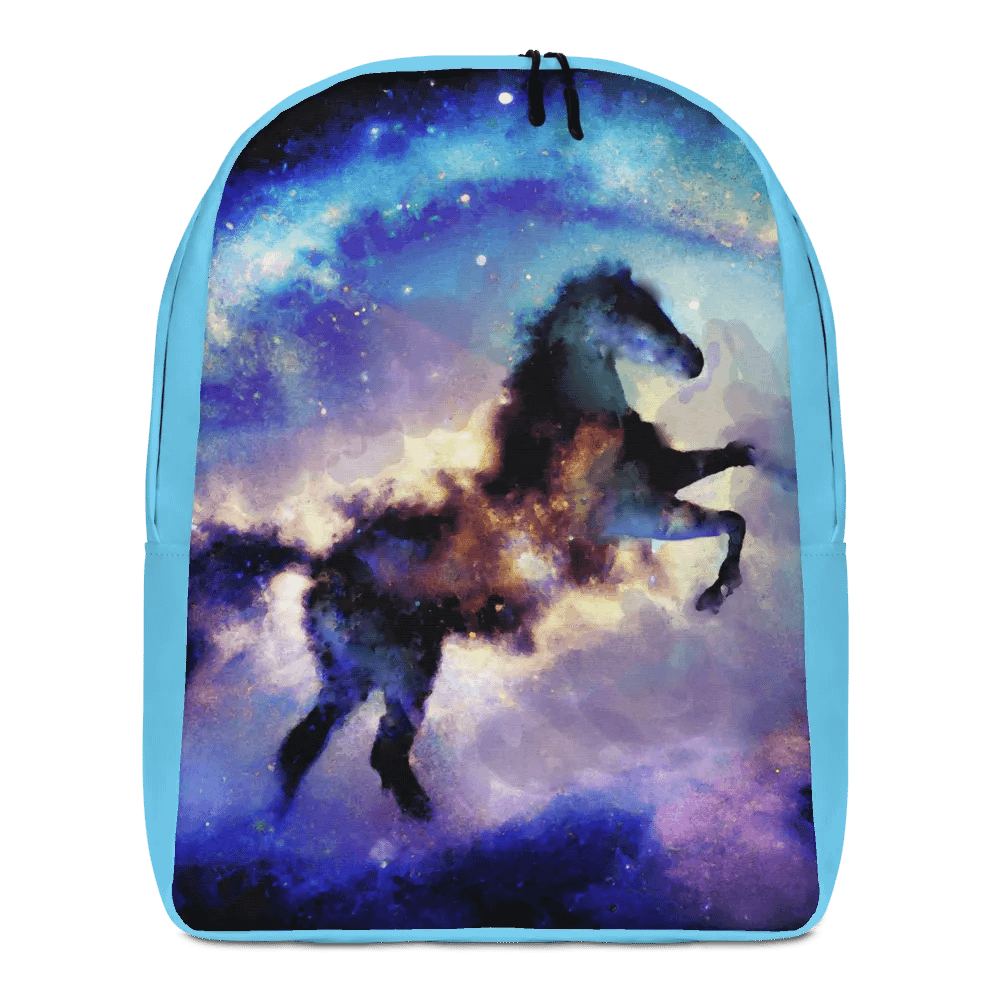 Rearing horse - Nebula Horses backpack product image (6)