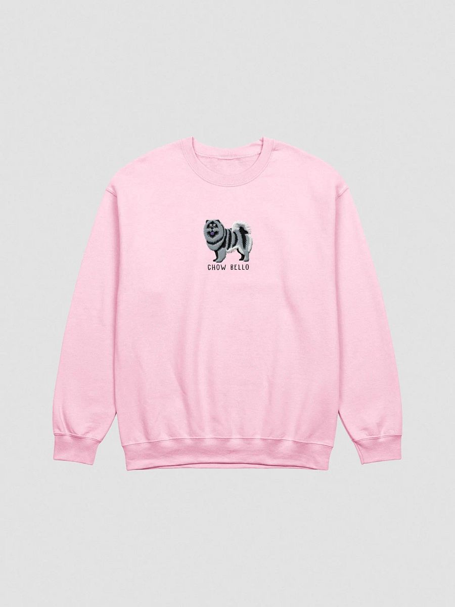 Chow Bello Sweatshirt(Embroidered) of a Chow Chow(Blue) product image (4)