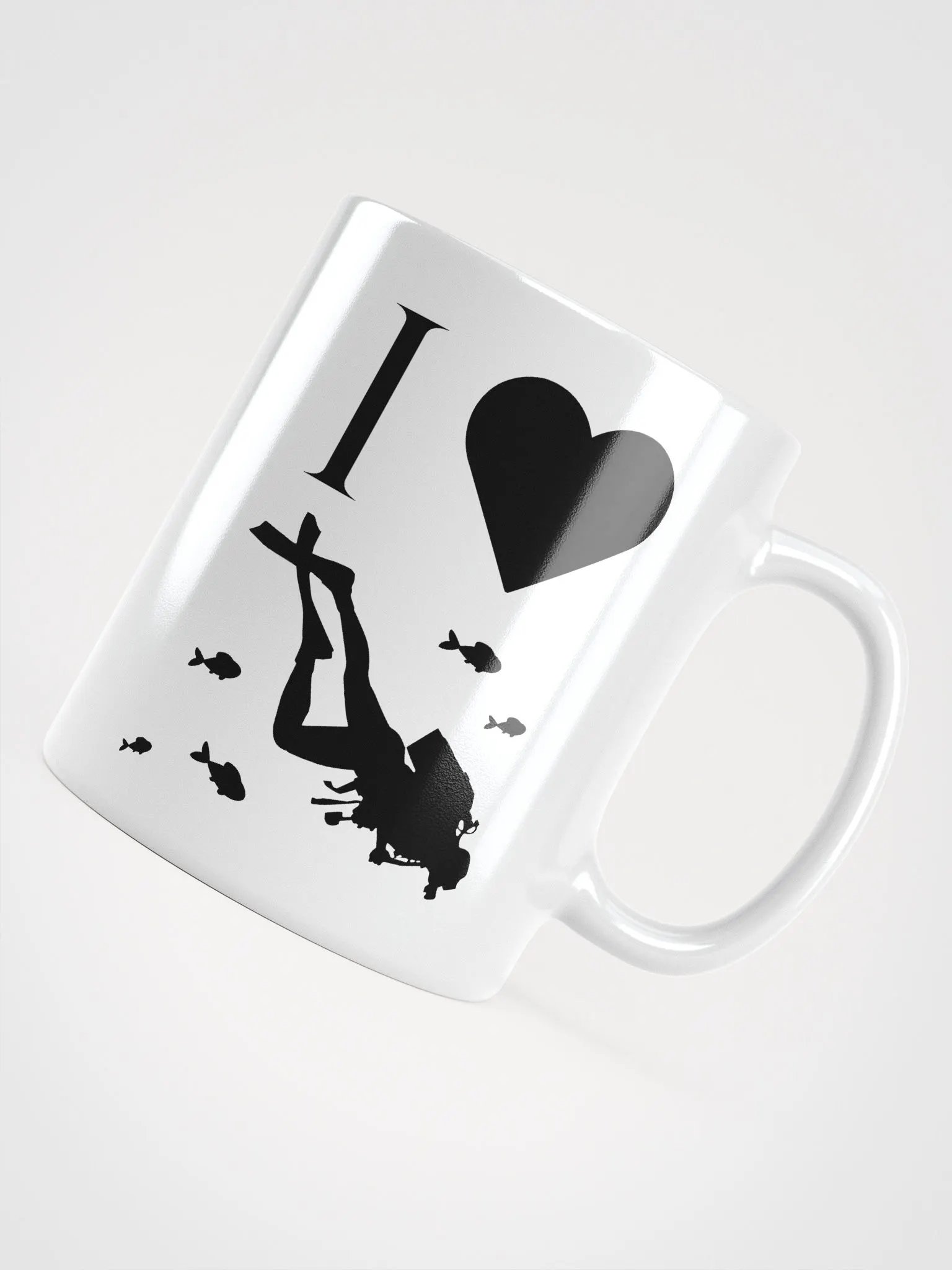 I ❤️ Scuba Diving Mug product image (4)