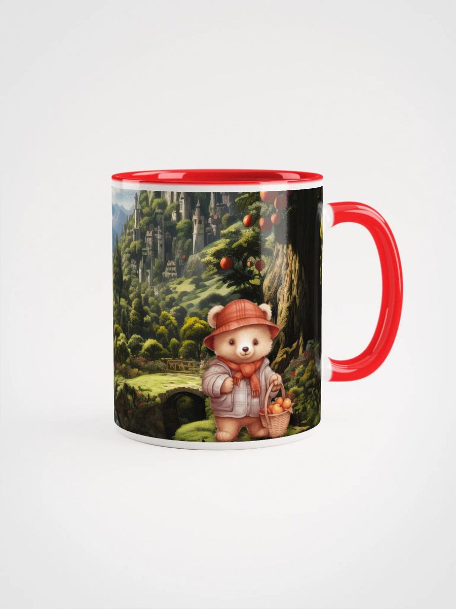 The Enchanted Orchard: A Bear's Harvest Ceramic Mug | Magical Woodland Drinkware product image (1)