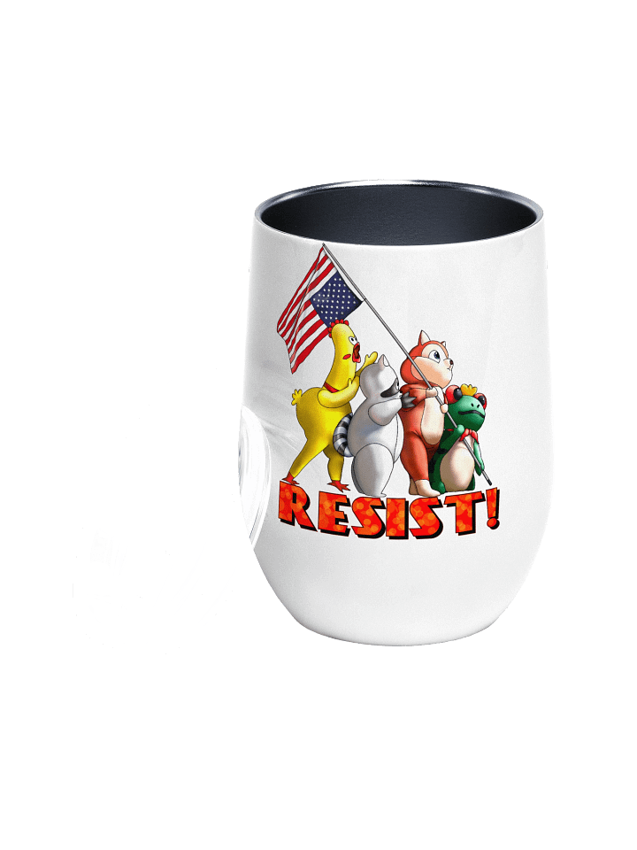 Resist! Travel Wine Glass product image (2)