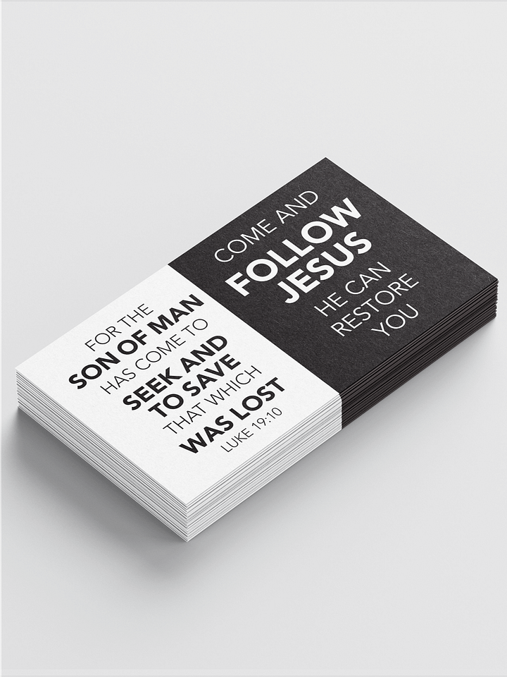 "Follow Jesus" Gospel Tract - Free File Download product image (1)