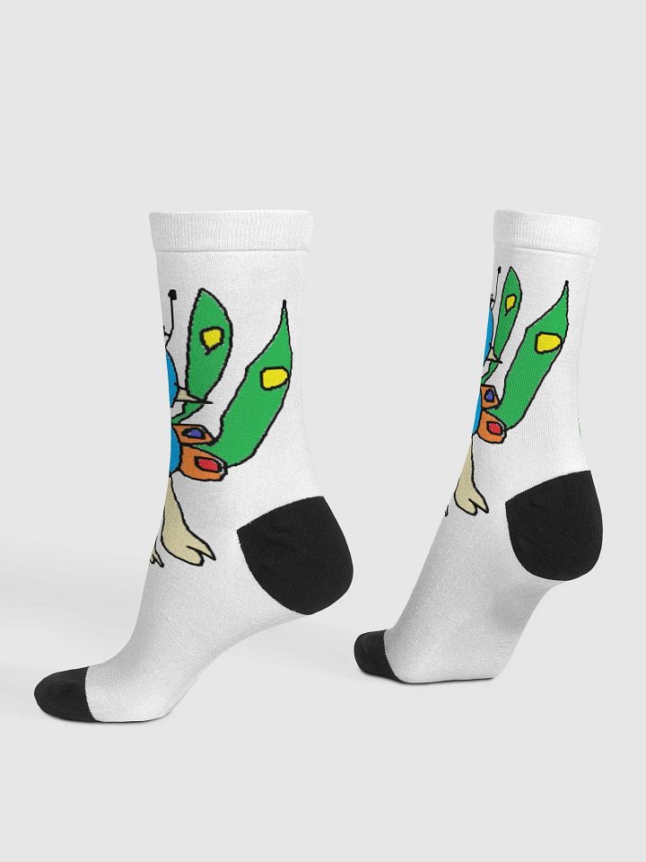 BeautyPeacockButterFlyMan socks product image (1)