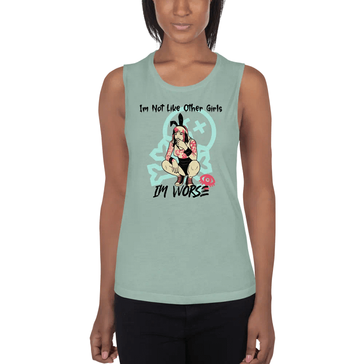 Im Not Like Other Girls Womens Tank-Rockn Rhonda product image (5)