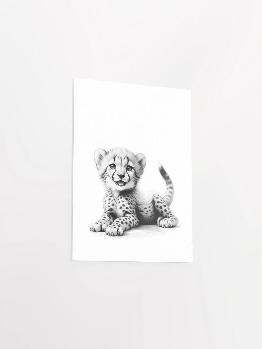 Cheetah Safari Nursery Print No 2 product image (4)