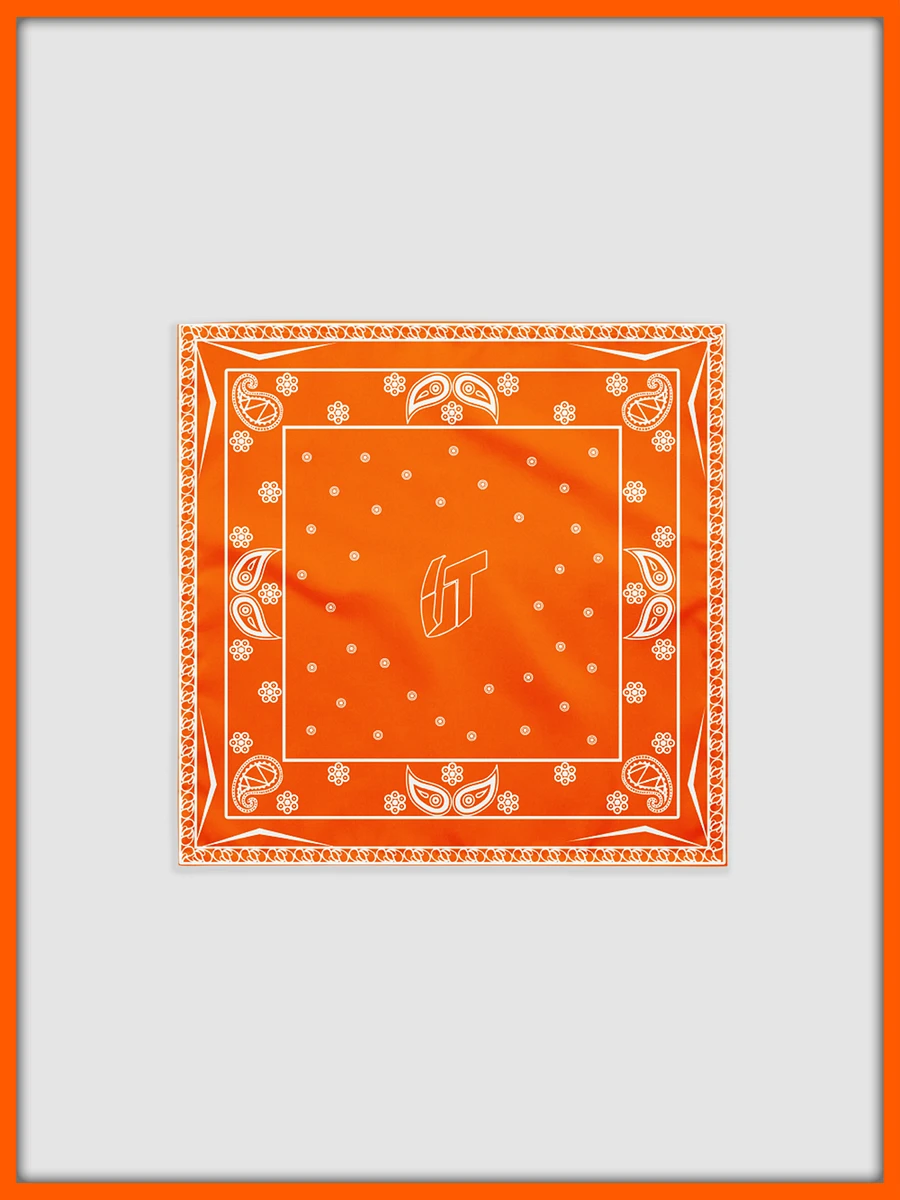 Classic UT Paisley Bandana (Orange) product image (1)