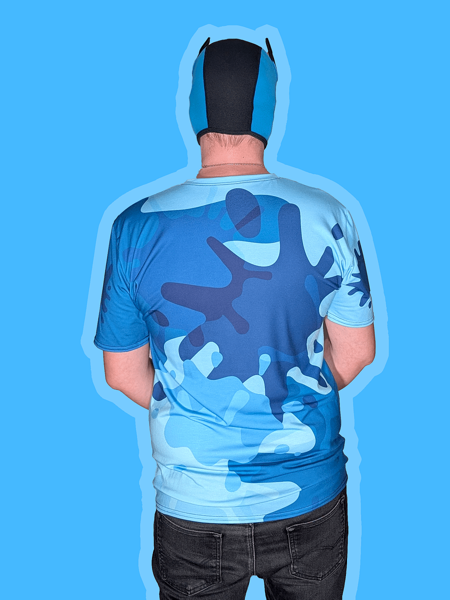 Chaos Splatter Shirt - Blue product image (3)