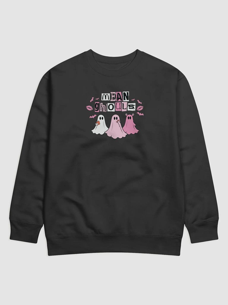 Mean Ghouls Cartoon Ghosts Premium Sweatshirt product image (1)
