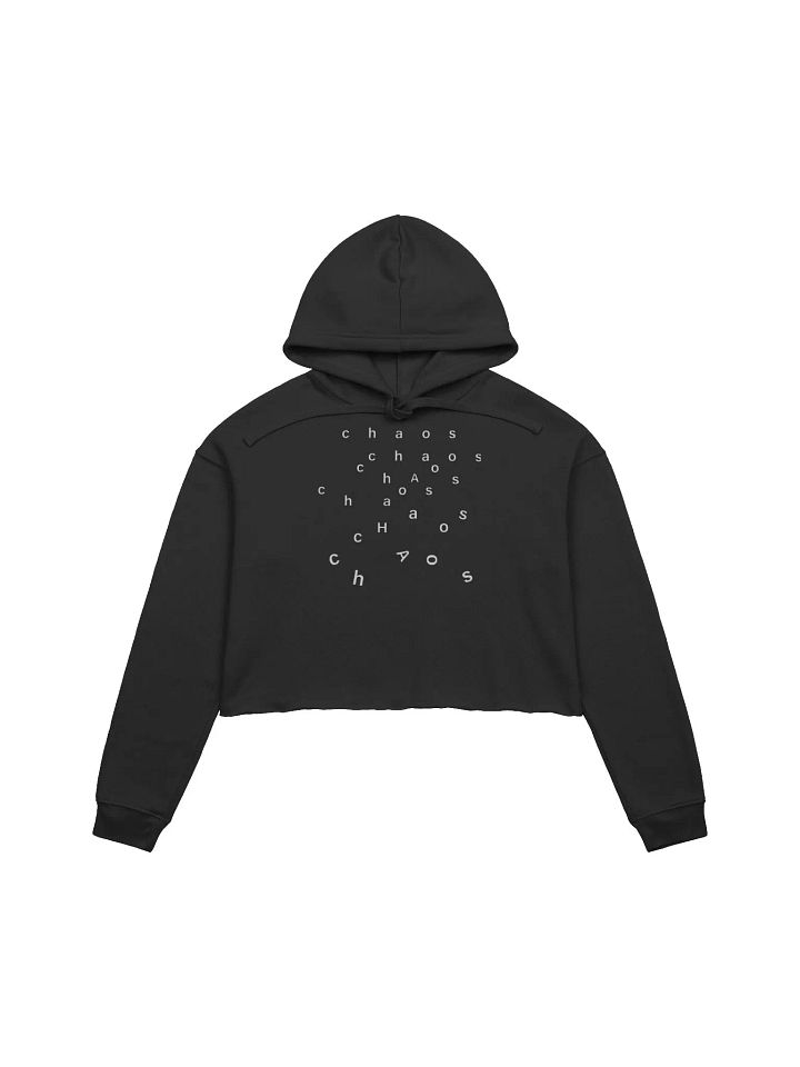 Chaos Women's Cropped Hoodie product image (1)