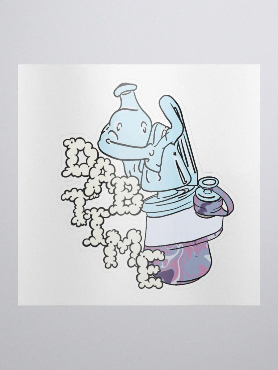 Dab Time Lucid Lightning Puffco Peak Die Cut Sticker product image (4)