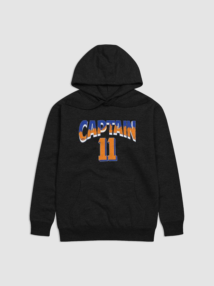 Captain 11 NYC Skyline Premium Black Cotton Hoodie product image (2)