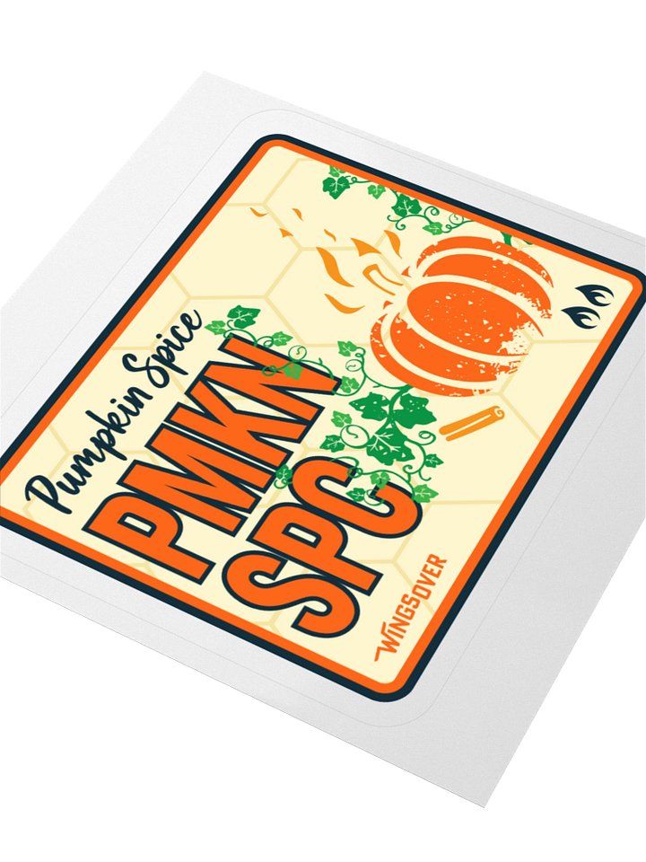 3 x 3 Sticker - Pumpkin Spice (Limited Time) product image (2)