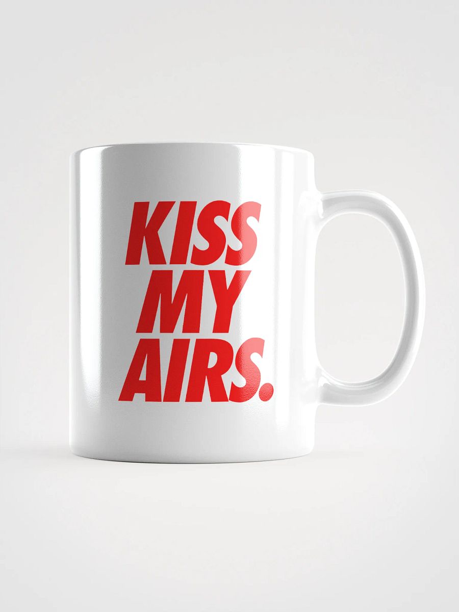 Kiss My Airs MUG - RED LOGO product image (1)