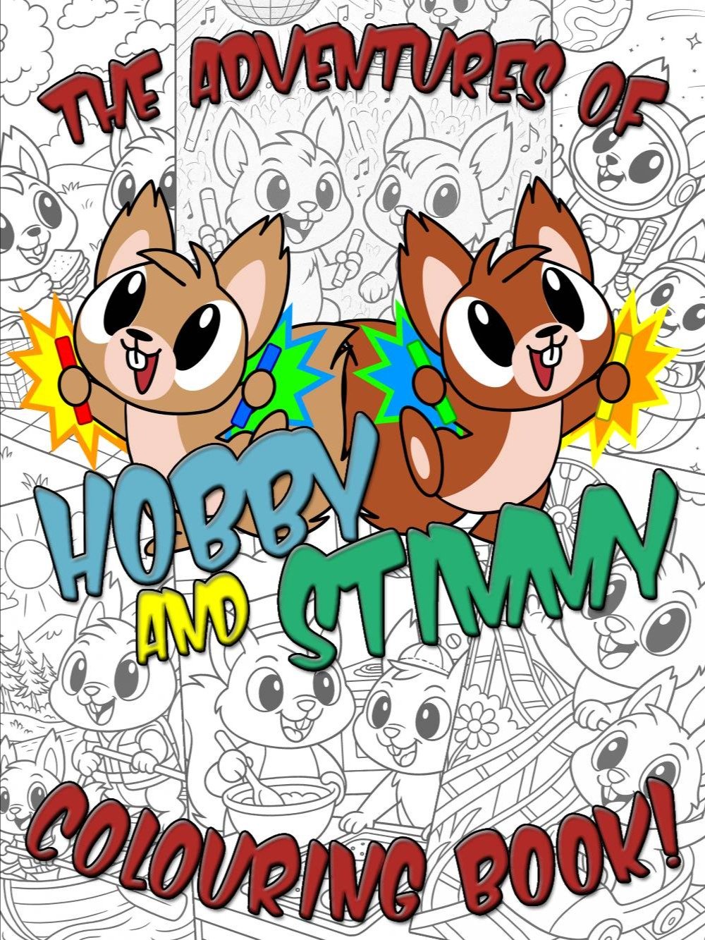 The Adventures of Hobby & Stimmy Colouring Book product image (1)