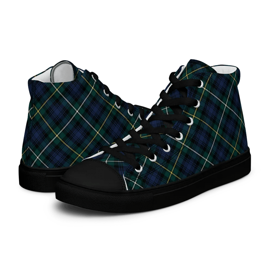 Campbell Tartan Men's High Top Shoes product image (8)