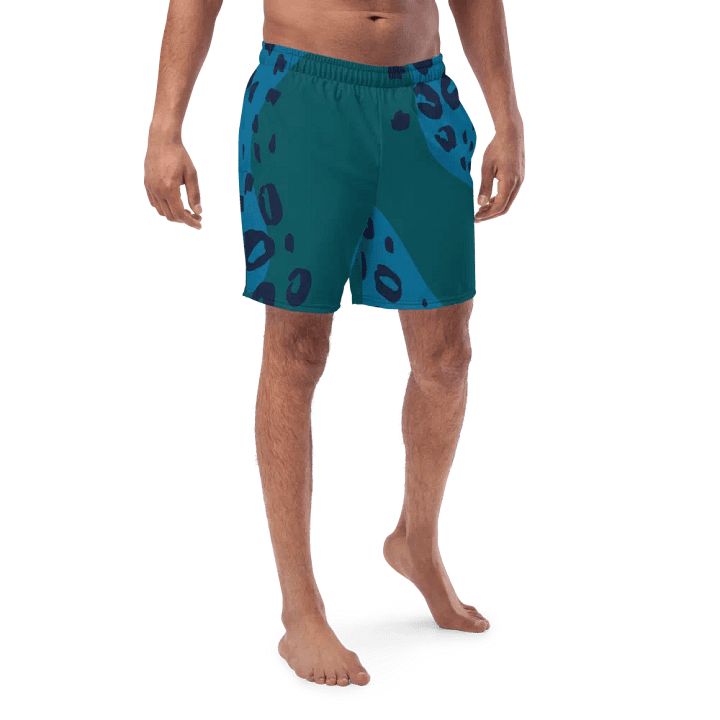 Leopard Print Paradise Swim Shorts product image (1)