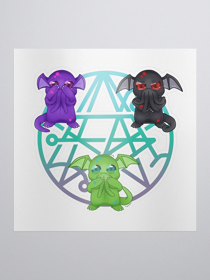 Three Wise Cthulhu Cuties product image (1)