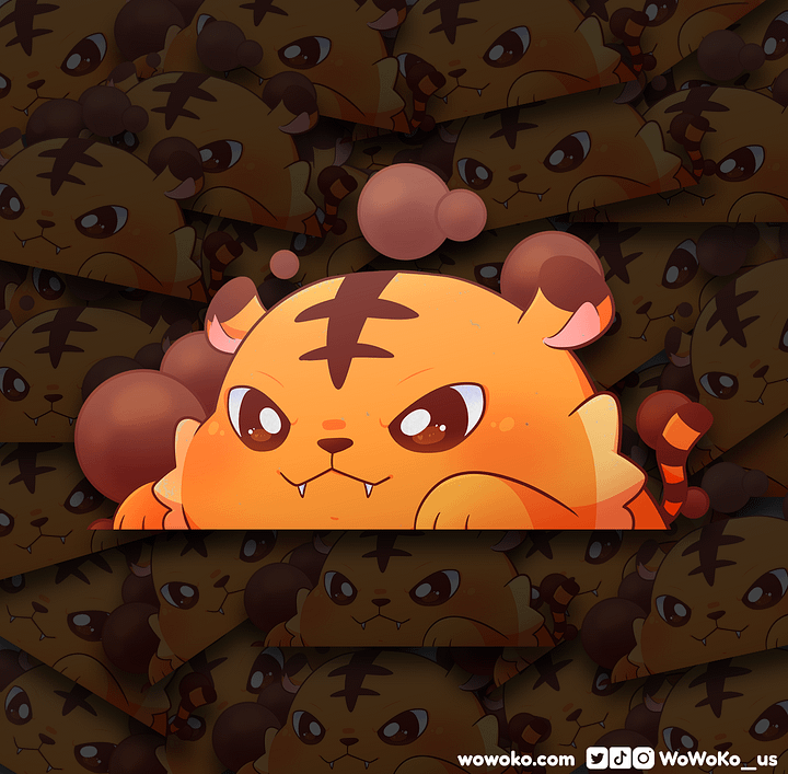 Zodiac Tiger - Peeker product image (1)