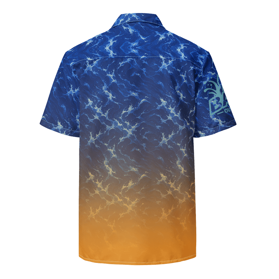 Sunset WaveTrace camo UPF+ Hawaiian Shirt product image (2)