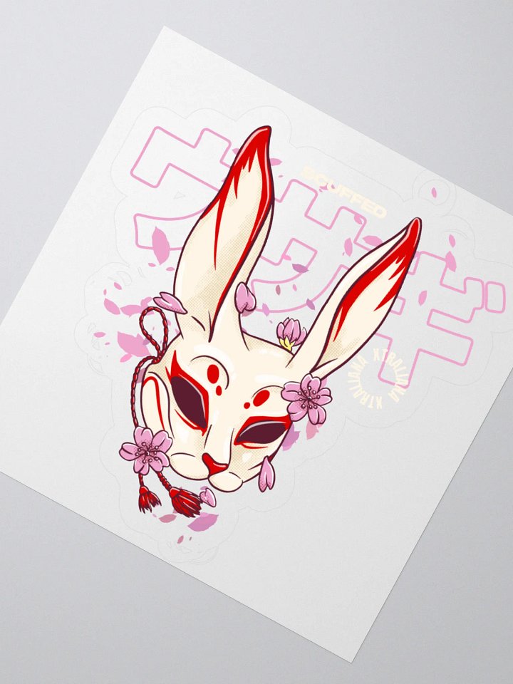 Scuffed Rabbit Sticker product image (6)
