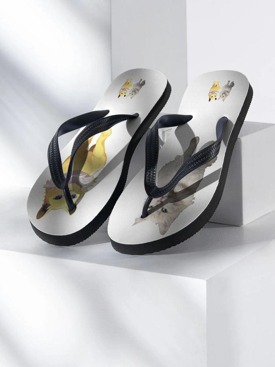 Anime Mirrored Sage! Flip Flops product image (1)