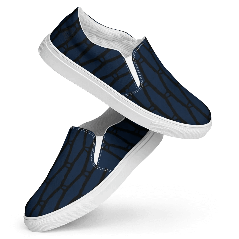 Interconnected Nightfall Canvas Slip-Ons product image (5)