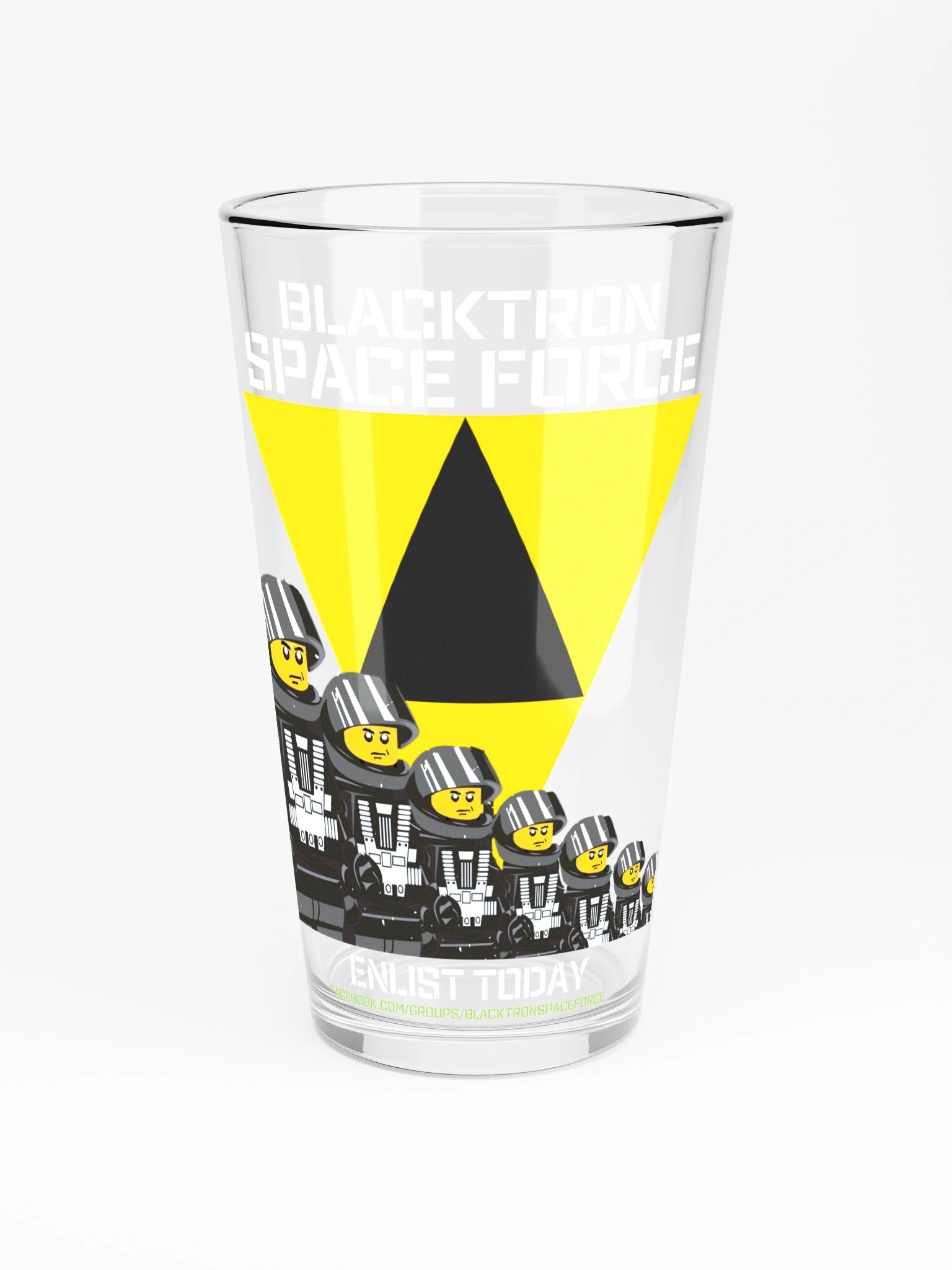 Blacktron Space Force Shaker Pint Glass product image (3)