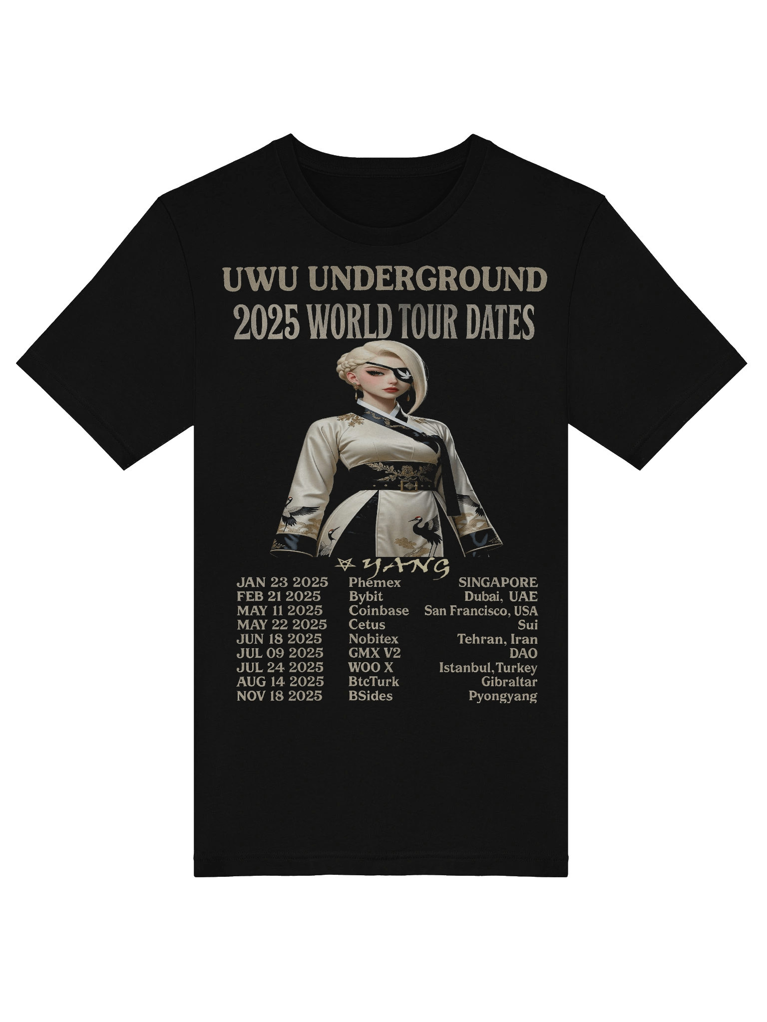 UwU World Tour - Yang - Ltd Edition - 2025 - Fem Soft Tshirt product image (5)