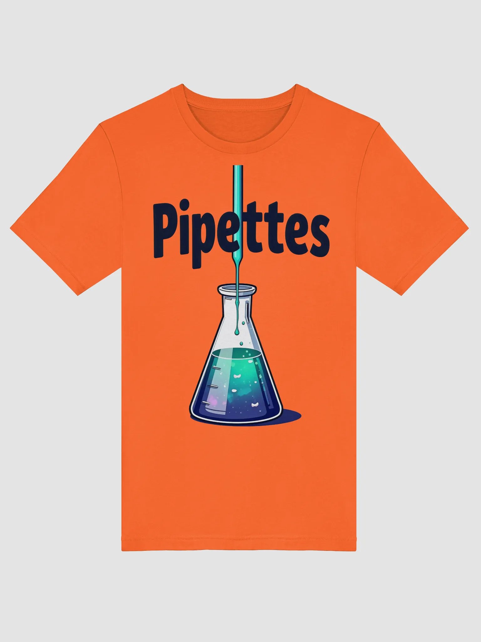 Chemistry Couture Pipettes T-shirt product image (52)