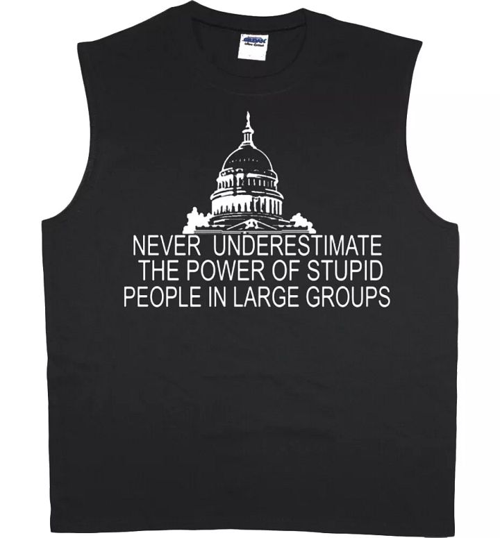 Mens Sleeveless T-shirt Muscle Tee Funny Saying Shirt Tank Top product image (1)