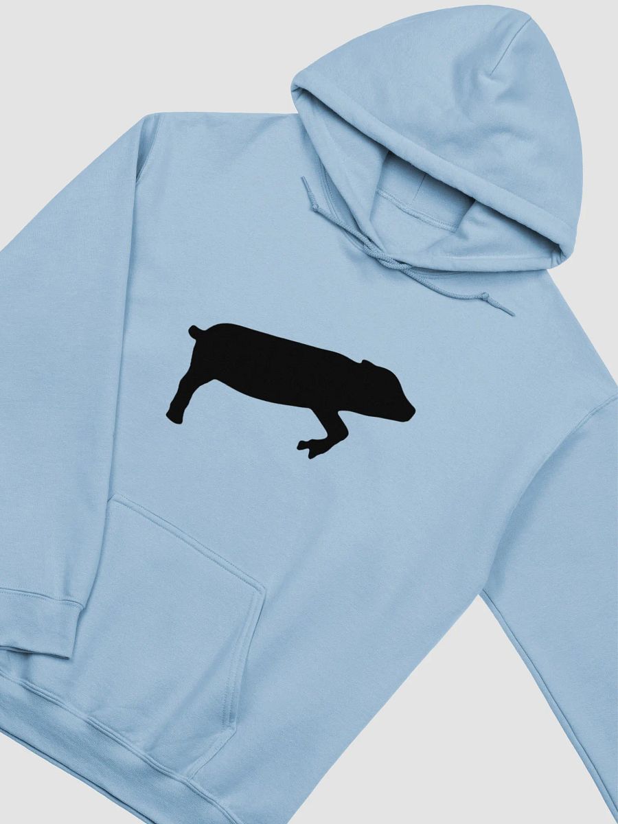 Leaping Pig BLACK (Gildan Classic Hoodie) product image (3)