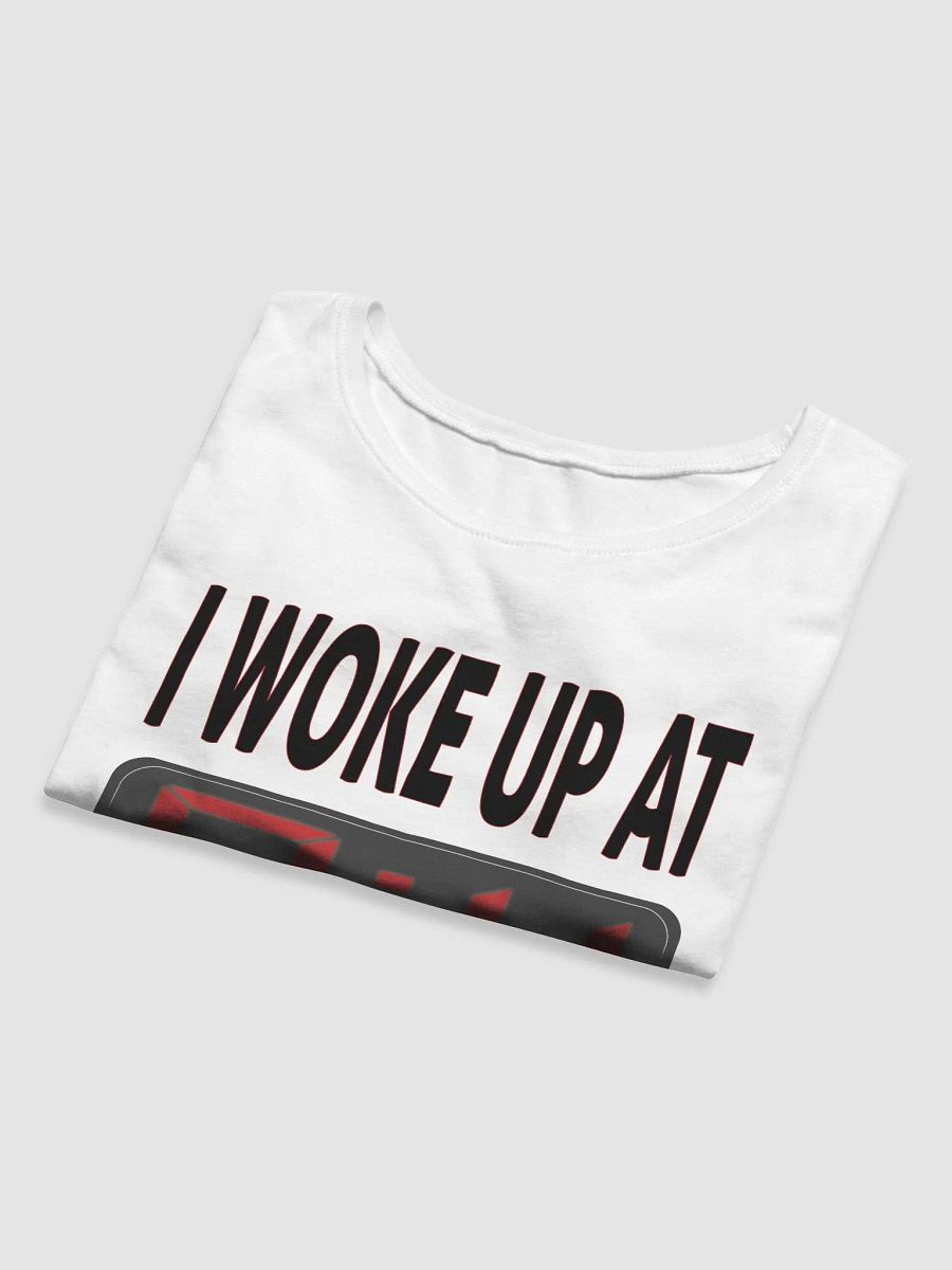 I Woke Up At 9:11 - Bella+Canvas Women's Crop Tee product image (5)