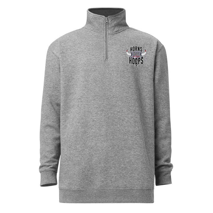 Horns Over Hoops Unisex Fleece Pullover product image (5)