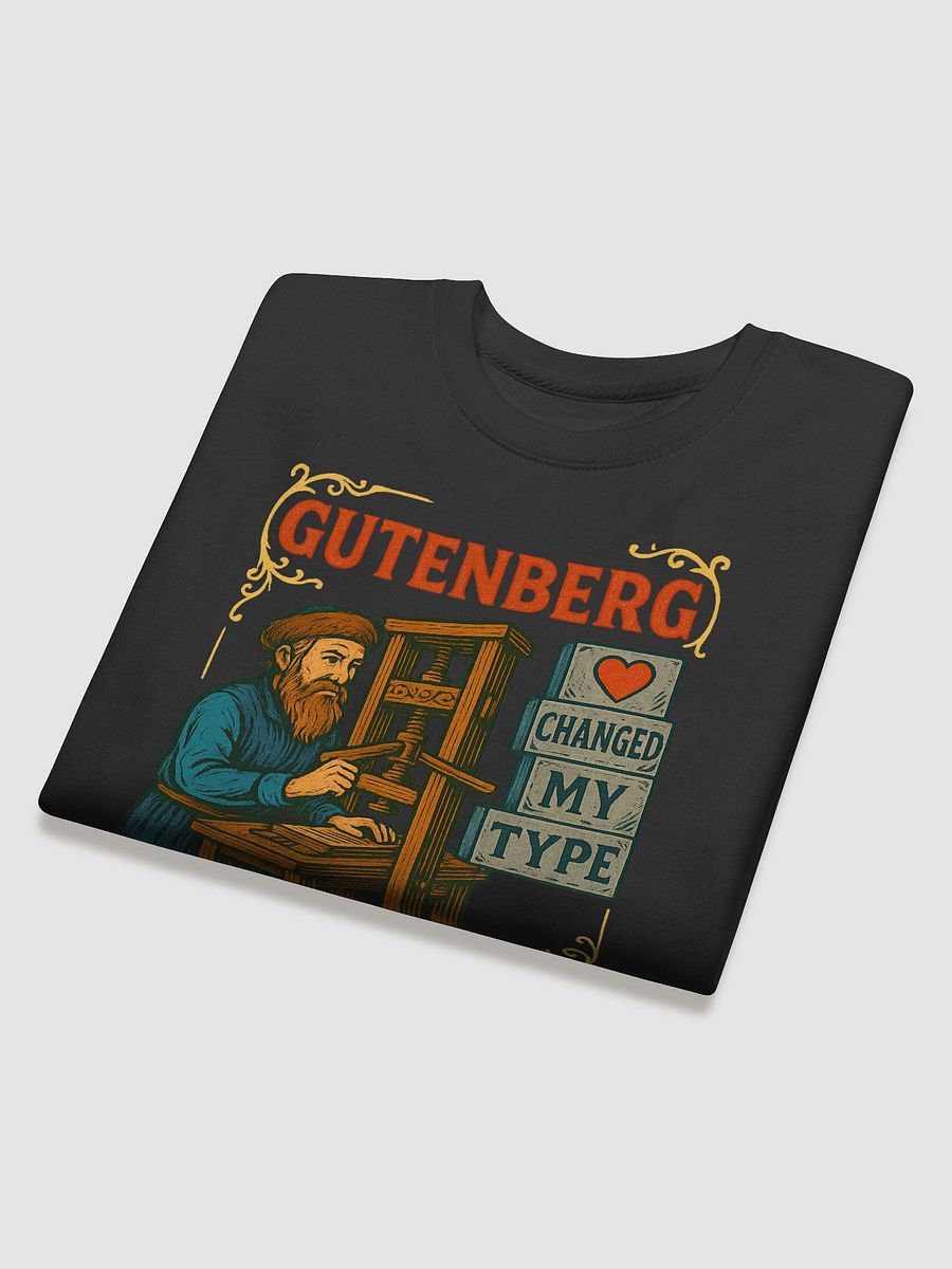 Vintage Printing Press Sweatshirt product image (4)