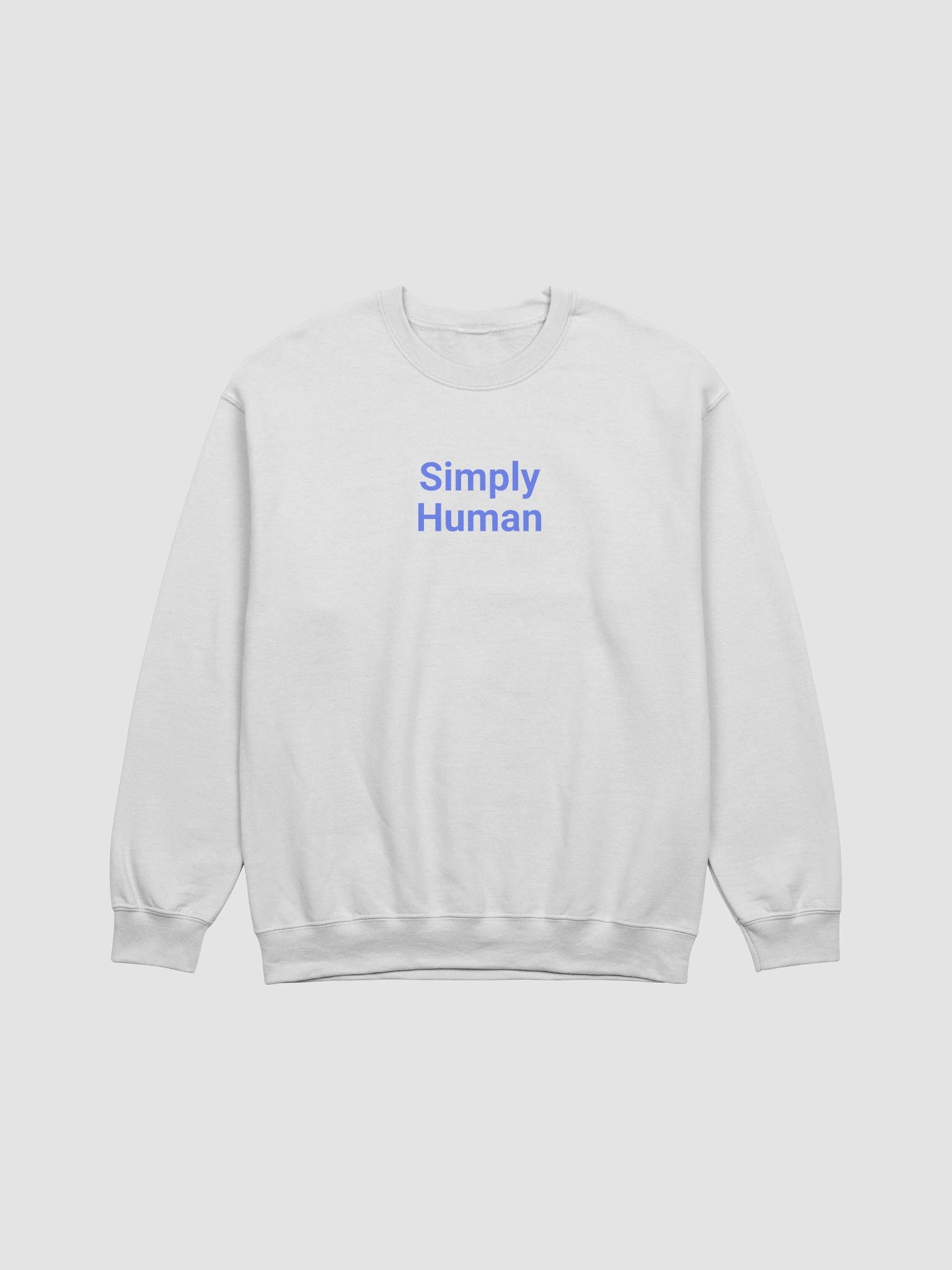 “Simply Human” My Vibe Crewneck Sweatshirt product image (2)