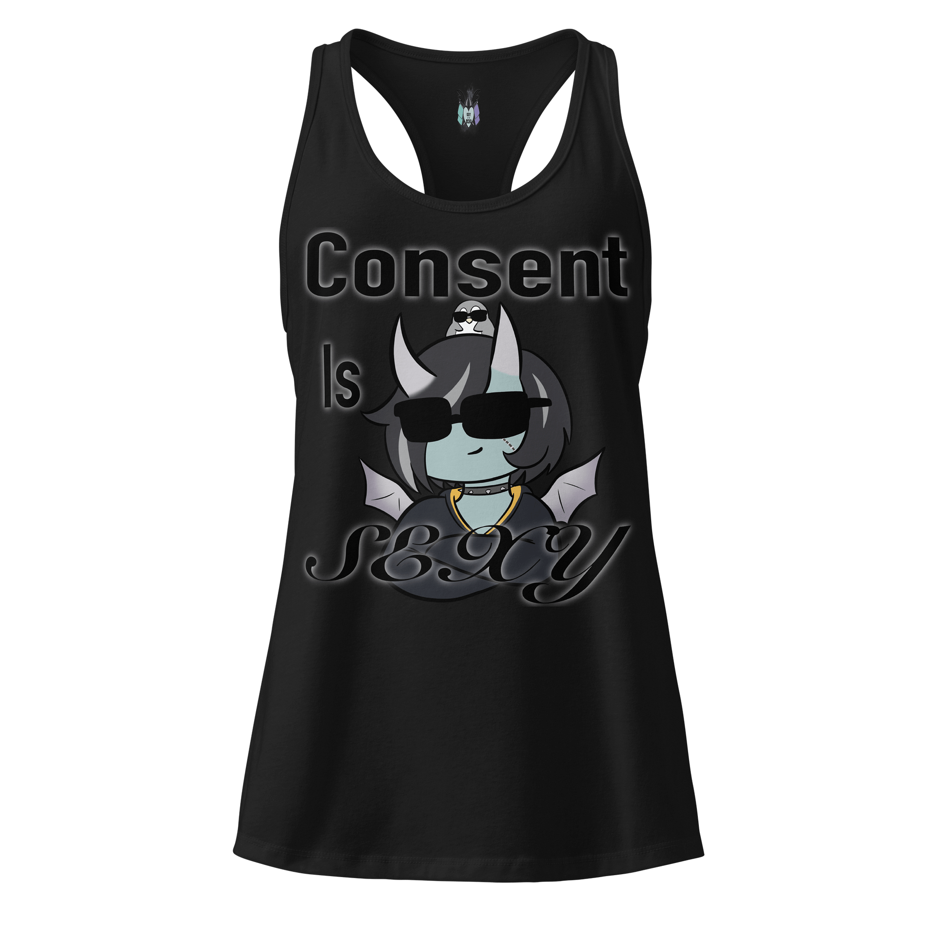 Consent Is Sexy Racerback Tank product image (1)