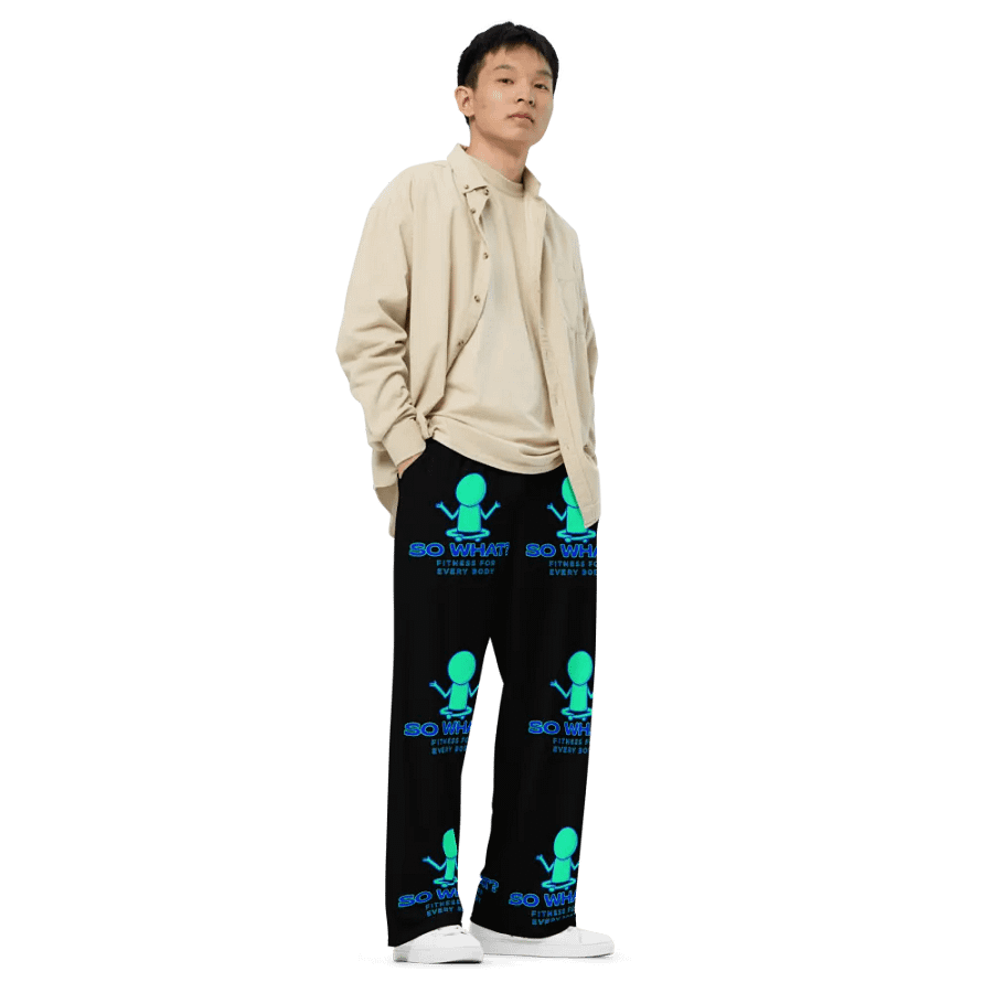 So What? Fitness Roundhouse Kick to the Face Pants (large logo) product image (8)