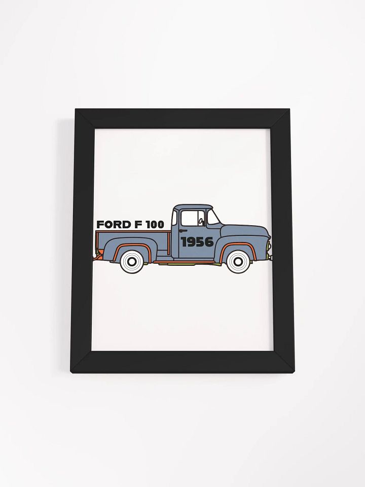 1956 Classic Pickup Truck Framed Poster product image (4)